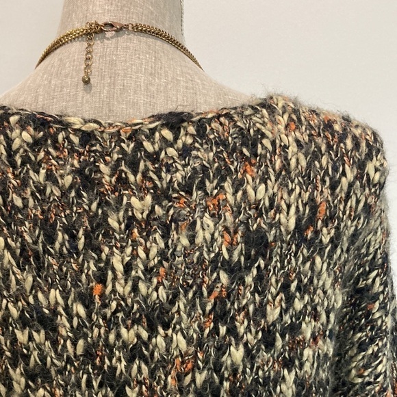 Club Monaco Marled Knit Sweater M Super Soft Cotton Acrylic Blend Pullover - Picture 11 of 12